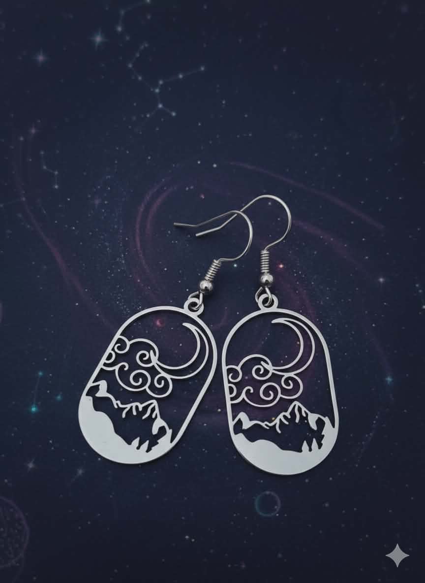 Night In The Mountains Earrings