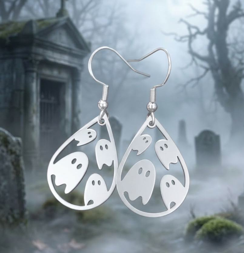 Floaty Ghosty Earrings